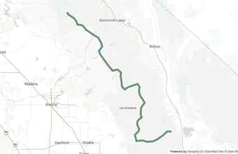 Overview map of Theodore Solomons Trail