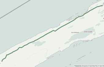 Overview map of Minong Ridge Trail