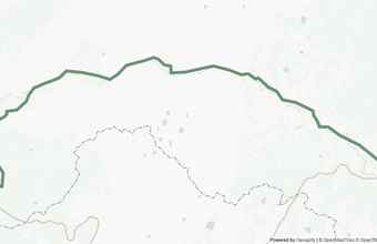 Overview map of Grand Canyon of the Tuolumne Trail